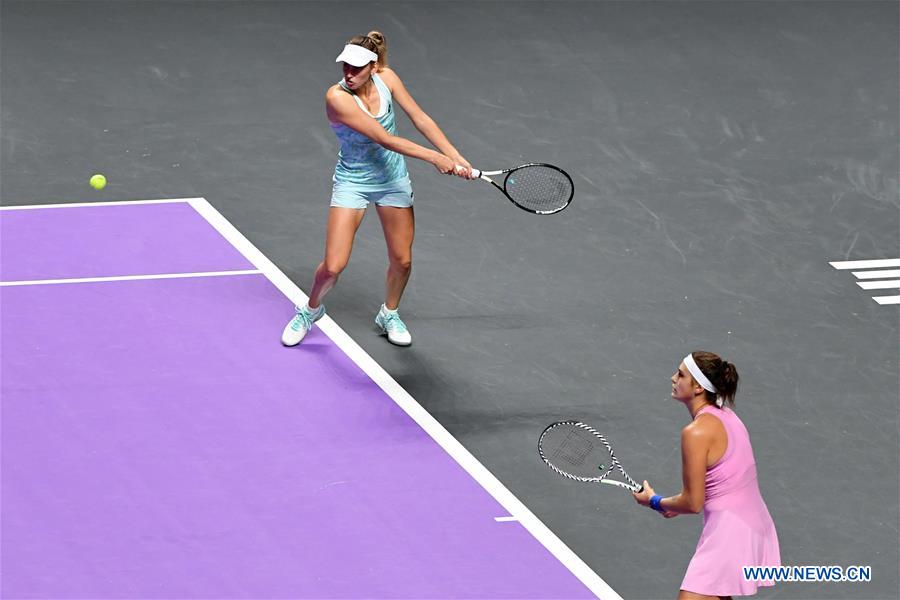 (SP)CHINA-SHENZHEN-TENNIS-WTA TOUR FINALS-DOUBLES(CN)