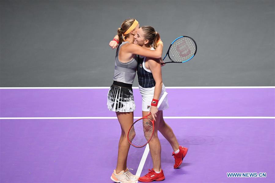 (SP)CHINA-SHENZHEN-TENNIS-WTA TOUR FINALS-DOUBLES(CN)