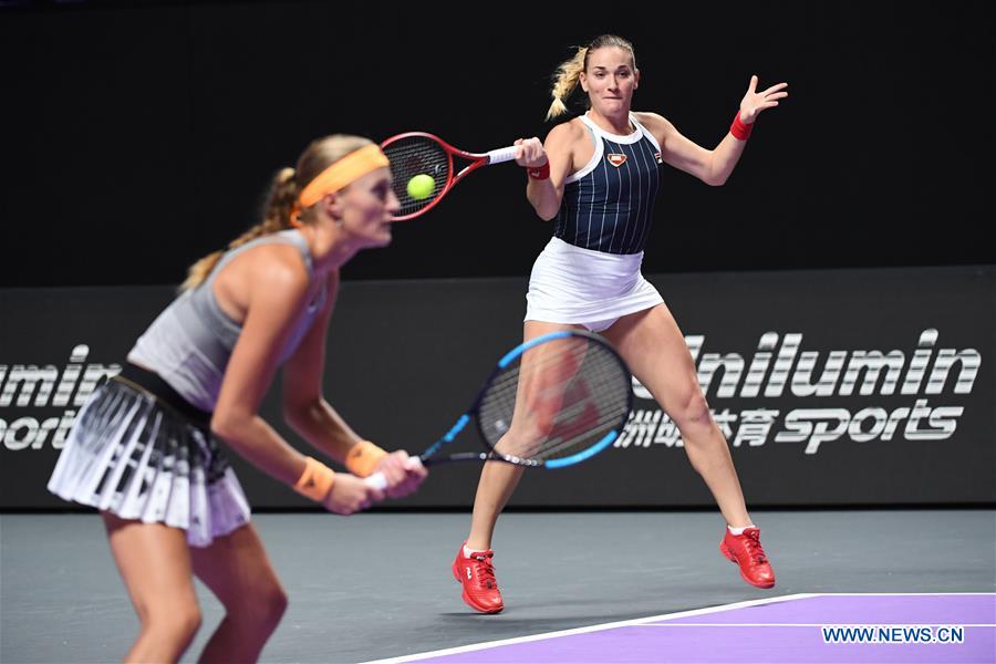 (SP)CHINA-SHENZHEN-TENNIS-WTA TOUR FINALS-DOUBLES(CN)