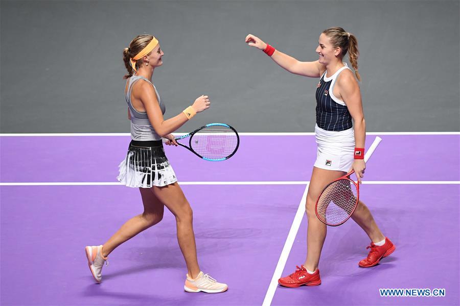 (SP)CHINA-SHENZHEN-TENNIS-WTA TOUR FINALS-DOUBLES(CN)