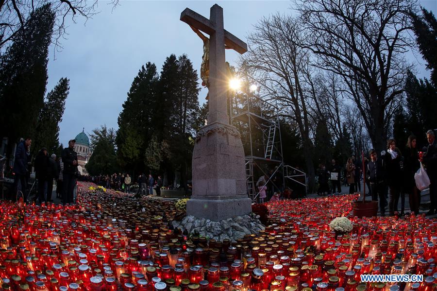 CROATIA-ZAGREB-ALL SAINTS DAY