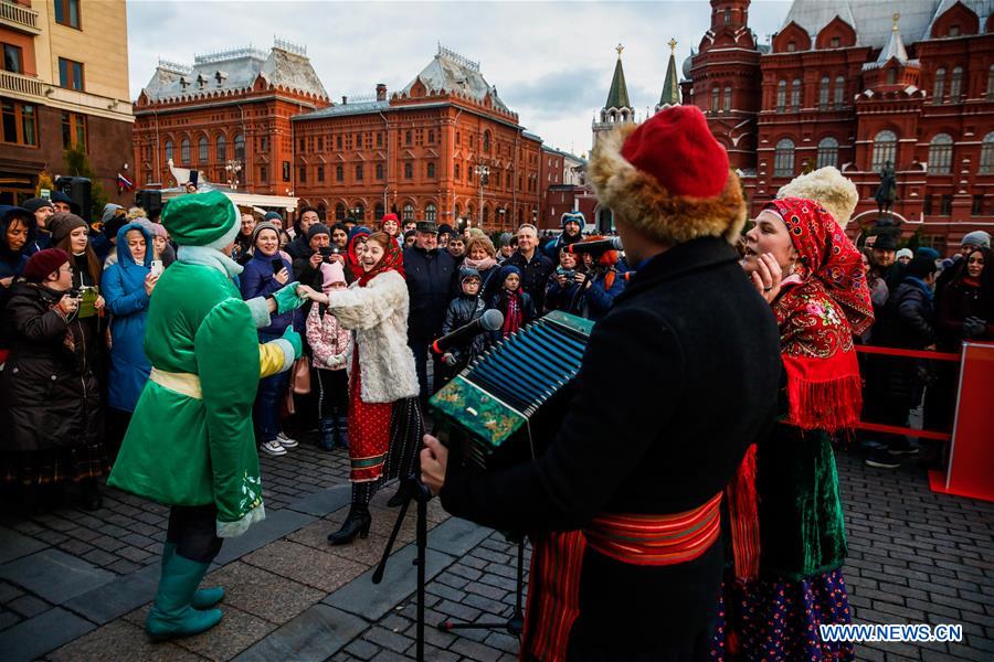 RUSSIA-MOSCOW-NATIONAL UNITY DAY-FESTIVAL