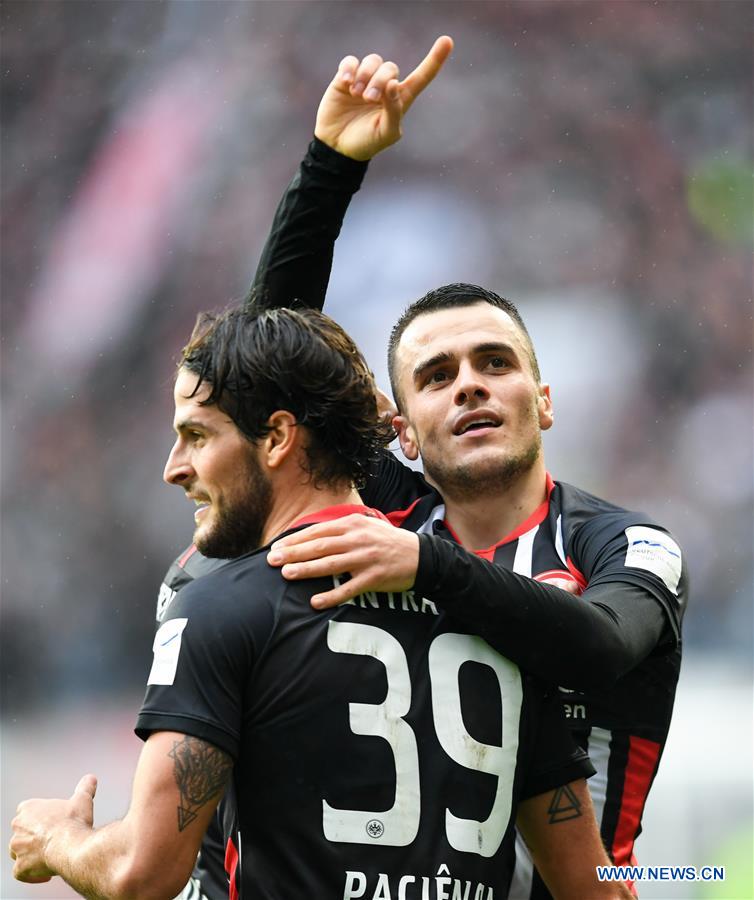 (SP)GERMANY-FRANKFURT-SOCCER-BUNDESLIGA-FRANKFURT VS MUNICH