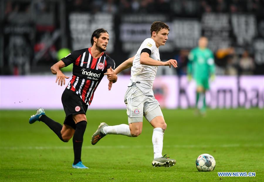 (SP)GERMANY-FRANKFURT-SOCCER-BUNDESLIGA-FRANKFURT VS MUNICH