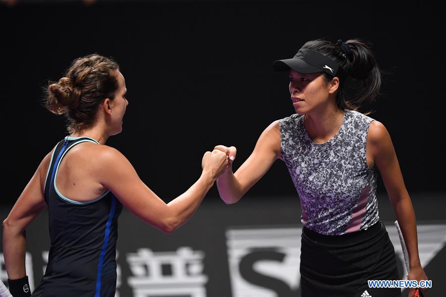 (SP)CHINA-SHENZHEN-TENNIS-WTA TOUR FINALS-DOUBLES(CN)