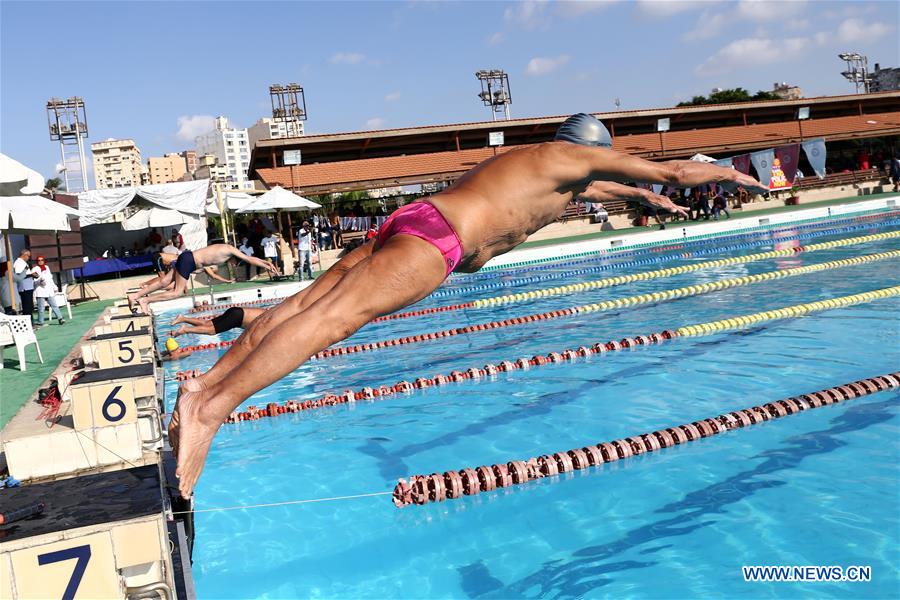 (SP)EGYPT-ALEXANDRIA-ELDERLY MASTERS SWIMMERS