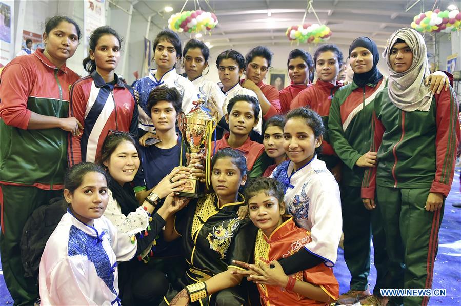 (SP)BANGLADESH-DHAKA-WUSHU-DEMONSTRATION