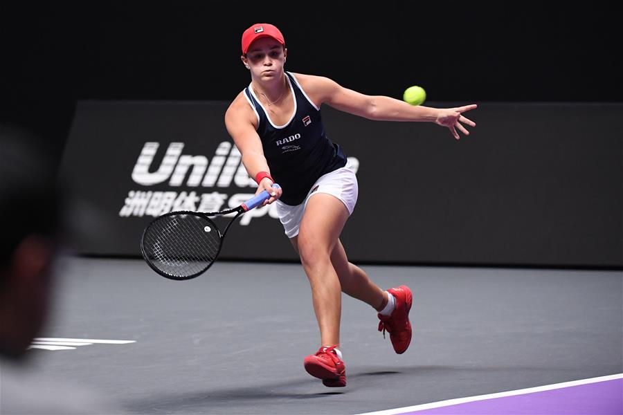 (SP)CHINA-SHENZHEN-TENNIS-WTA TOUR FINALS-SINGLES(CN)