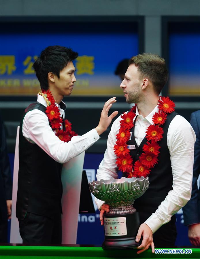 19 Snooker World Open Final Judd Trump Beats Thepchaiya Un Nooh Xinhua English News Cn