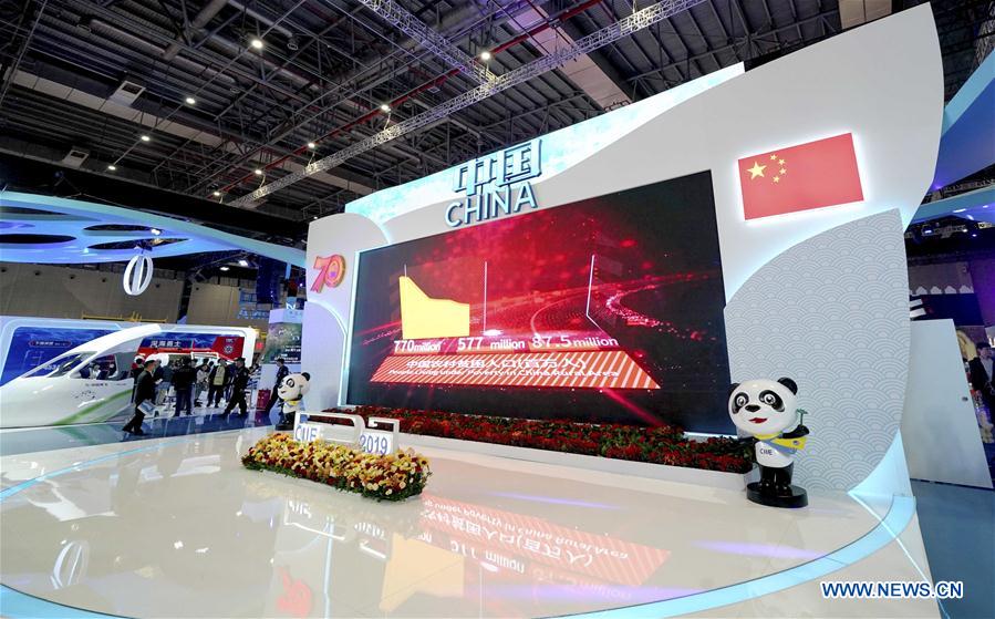 (CIIE)CHINA-SHANGHAI-CIIE-OPENING (CN)