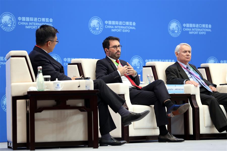 (CIIE)CHINA-SHANGHAI-HONGQIAO-FORUM-PARALLEL SESSION-FREE TRADE (CN)