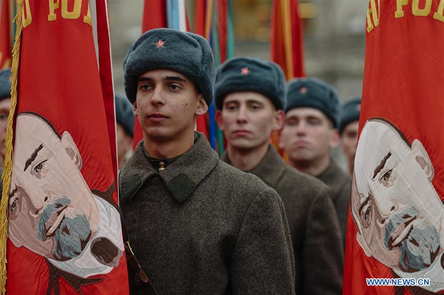 RUSSIA-MOSCOW-RED SQUARE PARADE