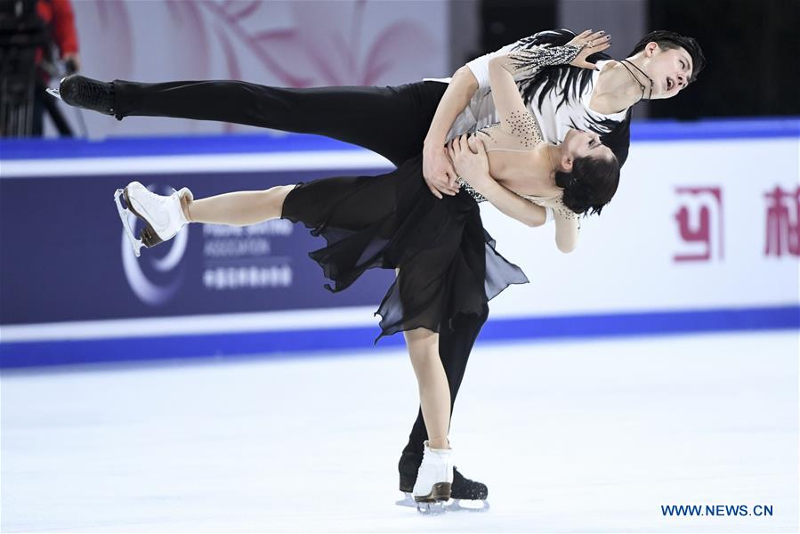 (SP)CHINA-CHONGQING-ISU GRAND PRIX OF FIGURE SKATING CUP OF CHINA (CN)