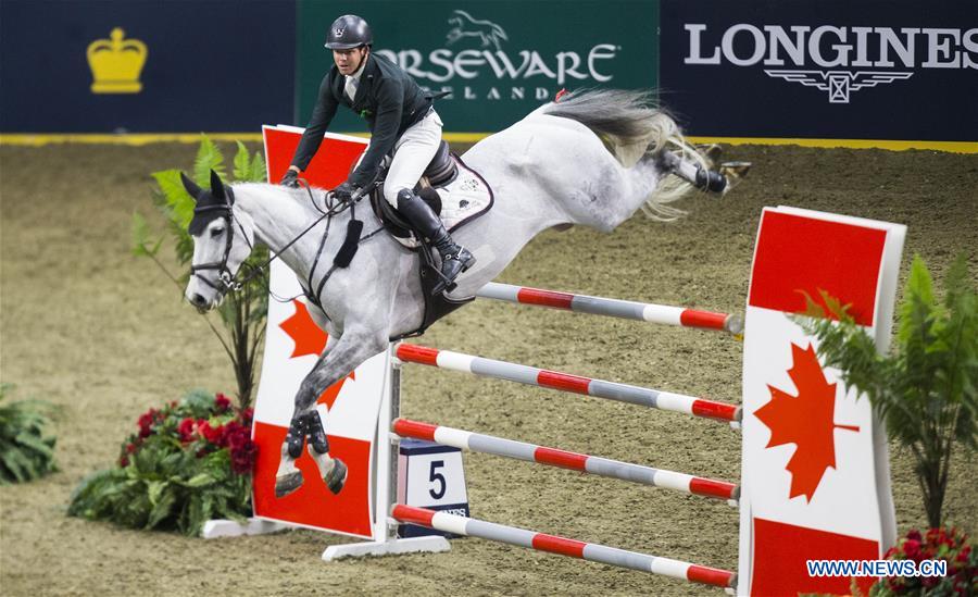 In pics Longines FEI World Cup Jumping Toronto 2019 Xinhua