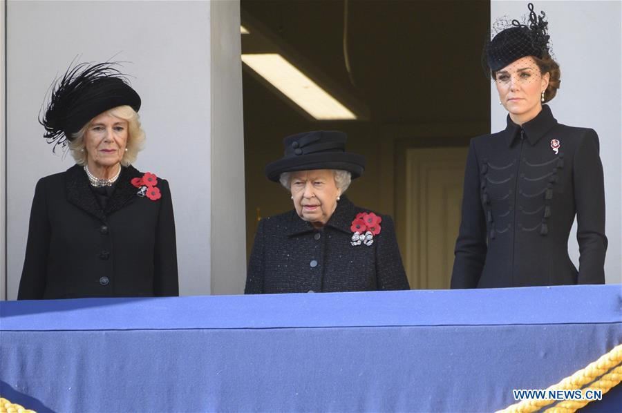 BRITAIN-LONDON-REMEMBRANCE SUNDAY-SERVICE