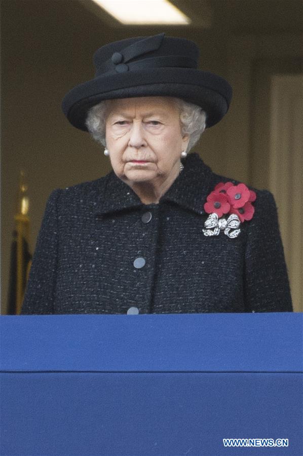 BRITAIN-LONDON-REMEMBRANCE SUNDAY-SERVICE