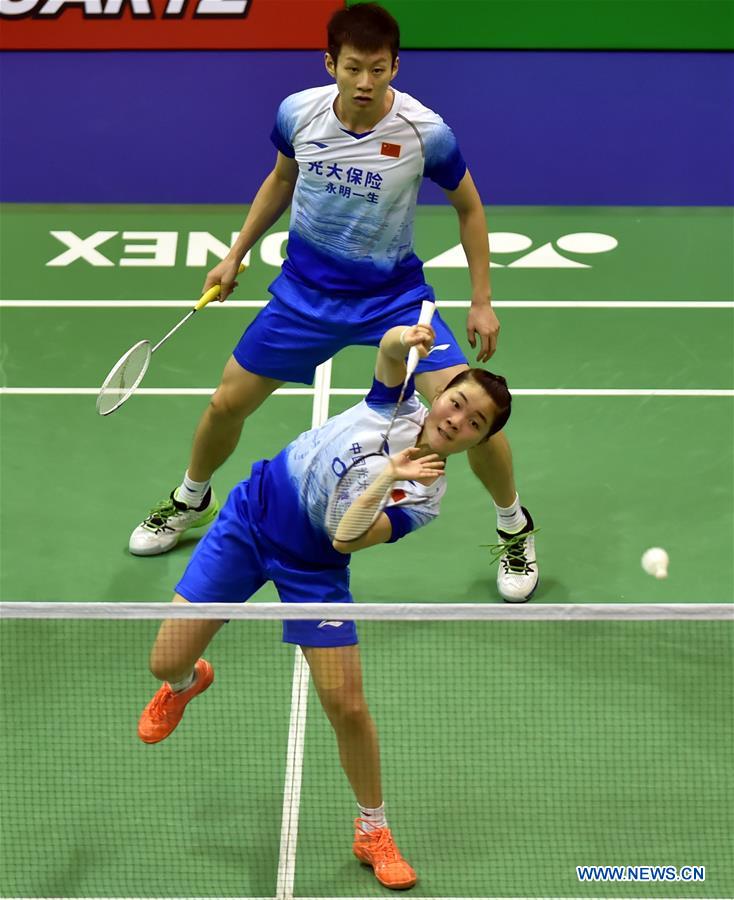 In pics 1st round qualification match at 2019 Hong Kong Open Xinhua