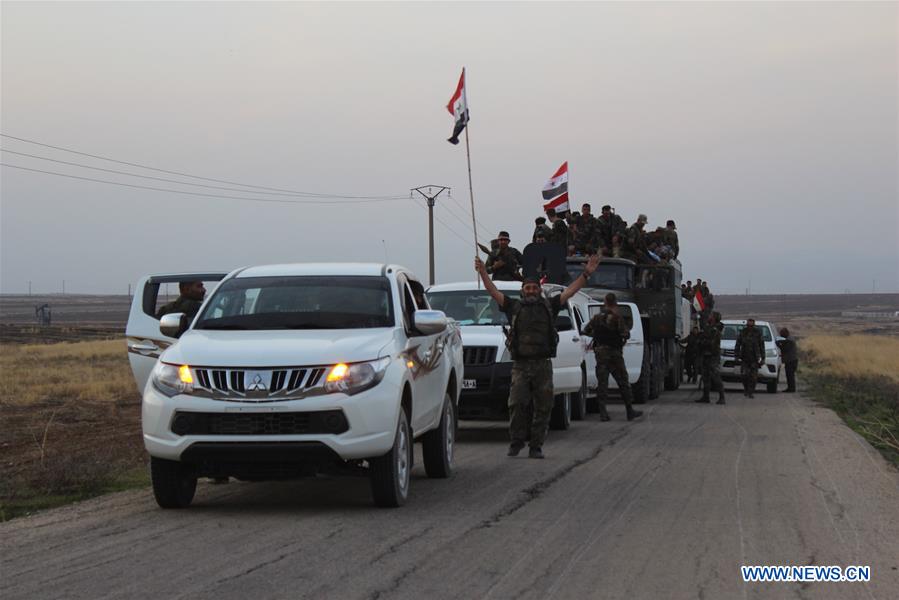 SYRIA-HASAKAH-ARMY DEPLOYMENT-NEW BORDER POINTS