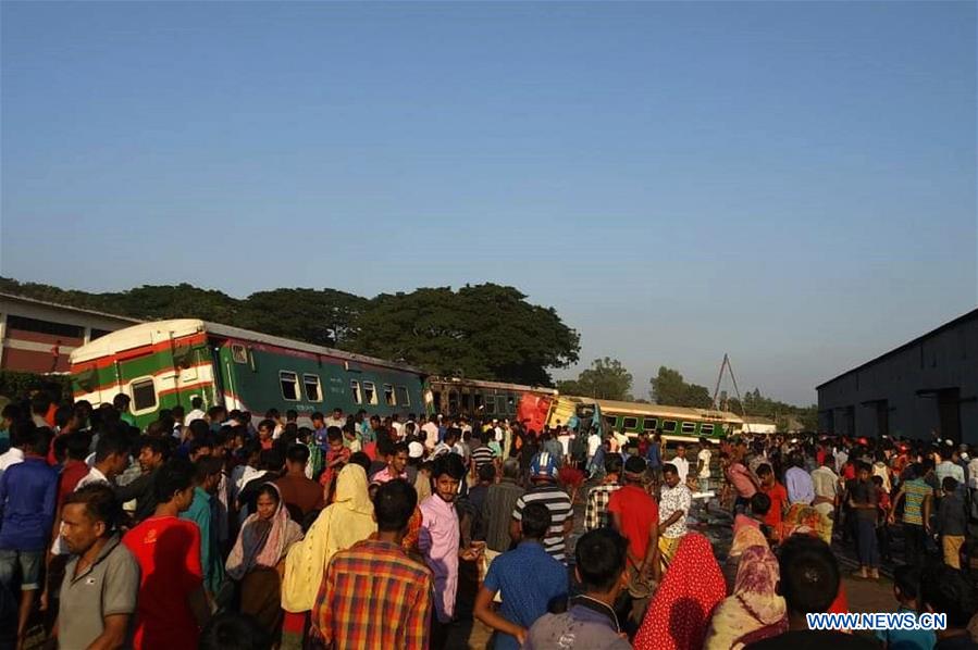 BANGLADESH-SIRAJGANJ-TRAIN-ACCIDENT