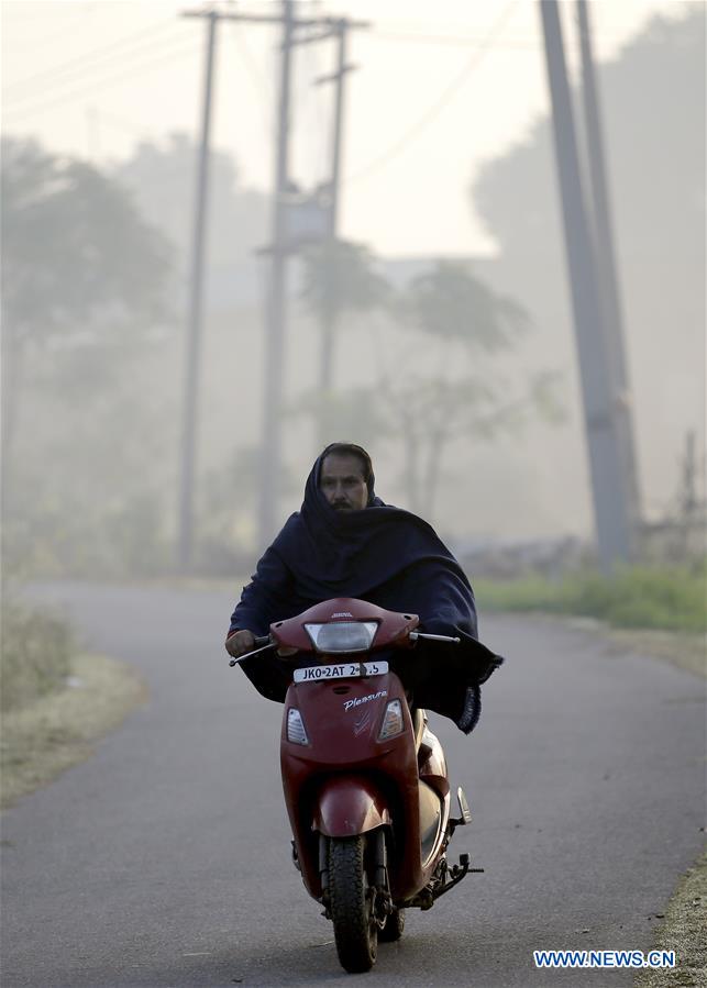 KASHMIR-JAMMU-FOG