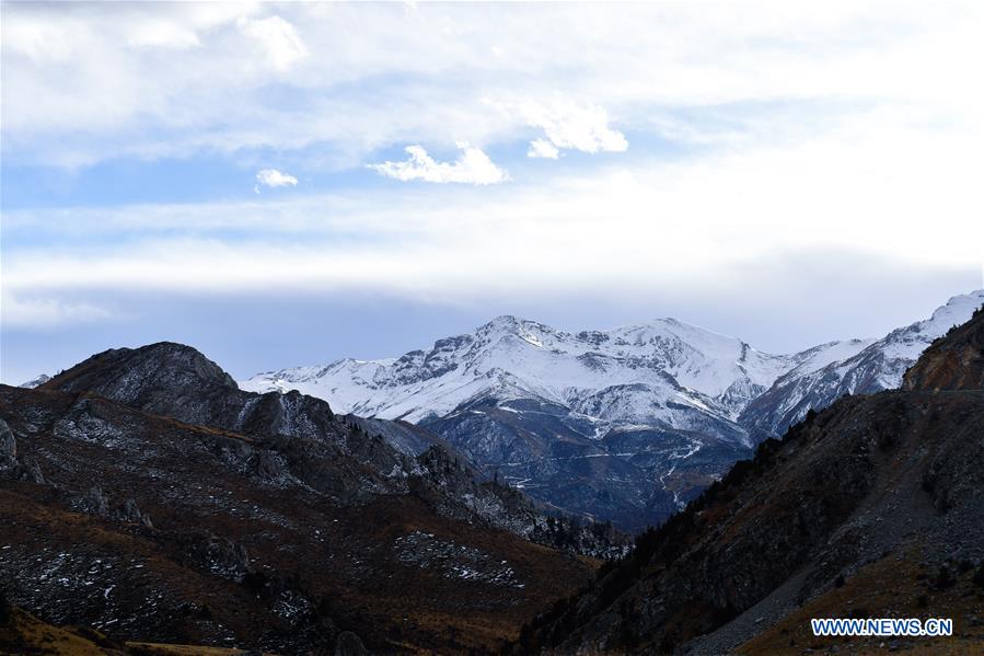 CHINA-QINGHAI-YUSHU-WINTER SCENERY (CN)