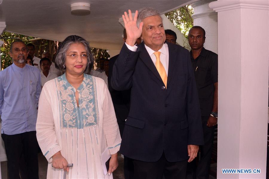 SRI LANKA-COLOMBO-PM-RESIGNATION