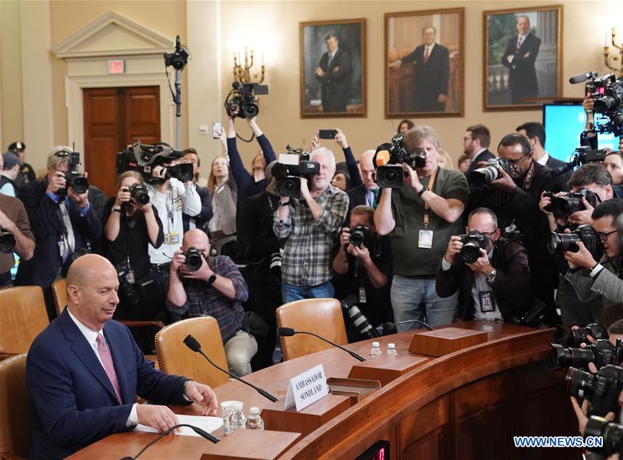 U.S.-WASHINGTON D.C.-IMPEACHMENT HEARING