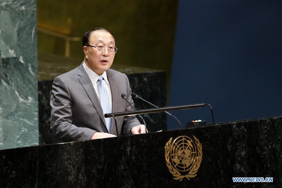 UN-GENERAL ASSEMBLY-CRC-MEETING-CHINESE ENVOY