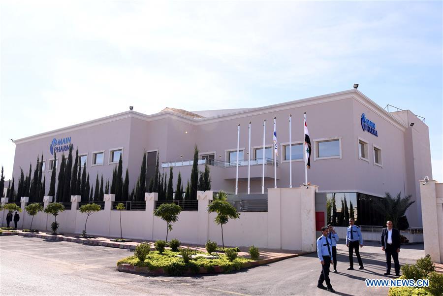 SYRIA-DAMASCUS-CANCER-PHARMACEUTICAL FACTORY-INAUGURATION