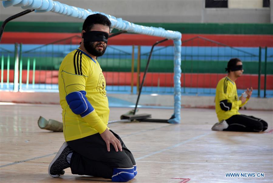 (SP)MIDEAST-GAZA-GOALBALL