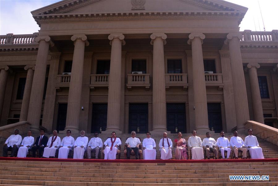 SRI LANKA-COLOMBO-NEW CABINET-MEMBERS 