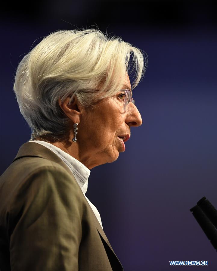 (PORTRAITS)GERMANY-FRANKFURT-EUROPEAN BANKING CONGRESS-CHRISTINE LAGARDE