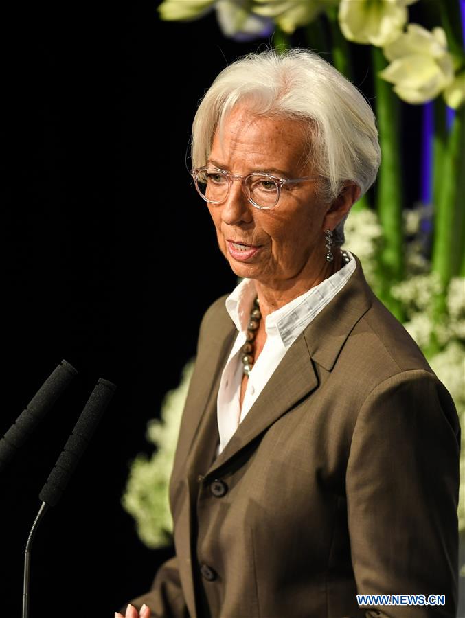 (PORTRAITS)GERMANY-FRANKFURT-EUROPEAN BANKING CONGRESS-CHRISTINE LAGARDE