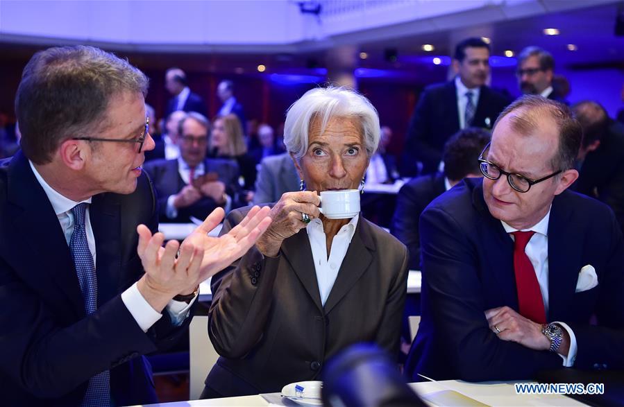 (PORTRAITS)GERMANY-FRANKFURT-EUROPEAN BANKING CONGRESS-CHRISTINE LAGARDE