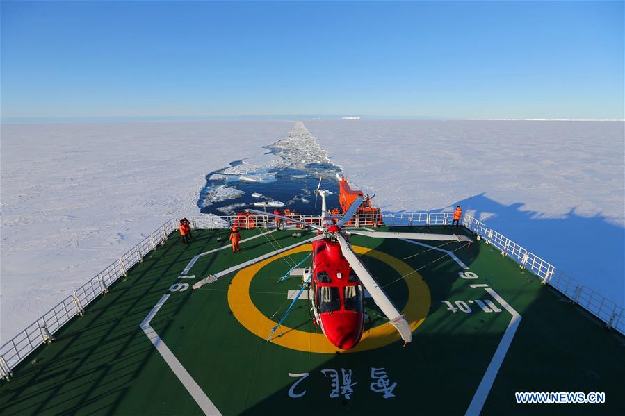 (EyesonSci) CHINA-XUELONG 2-ANTARCTIC-EXPEDITION-ICEBREAKING(CN)