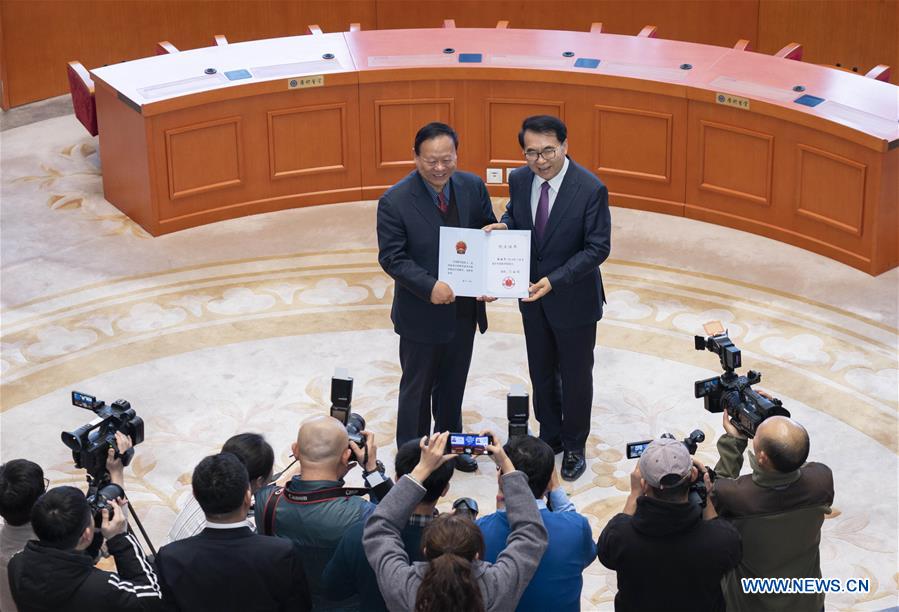 CHINA-BEIJING-CHINESE ACADEMY OF SCIENCES-NEW ACADEMICIANS (CN)