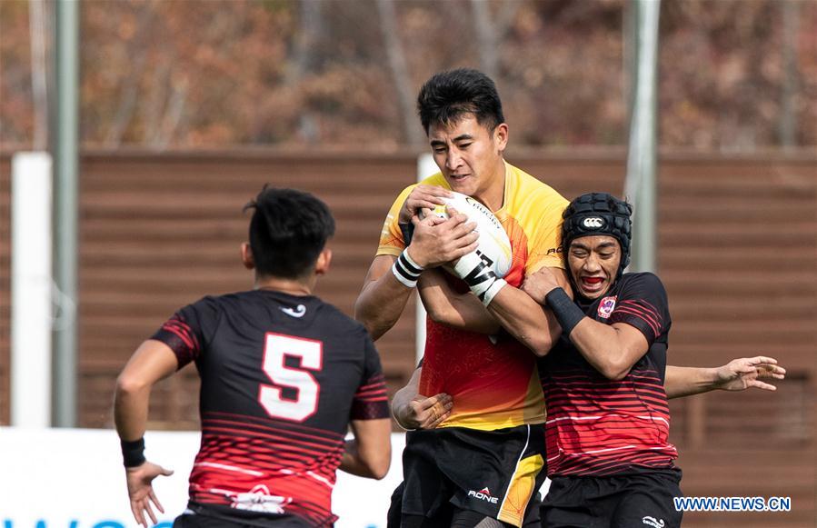 (SP)SOUTH KOREA-INCHEON-TOKYO OLYMPICS- MEN'S RUGBY ASIAN REGIONAL QUALIFIERS