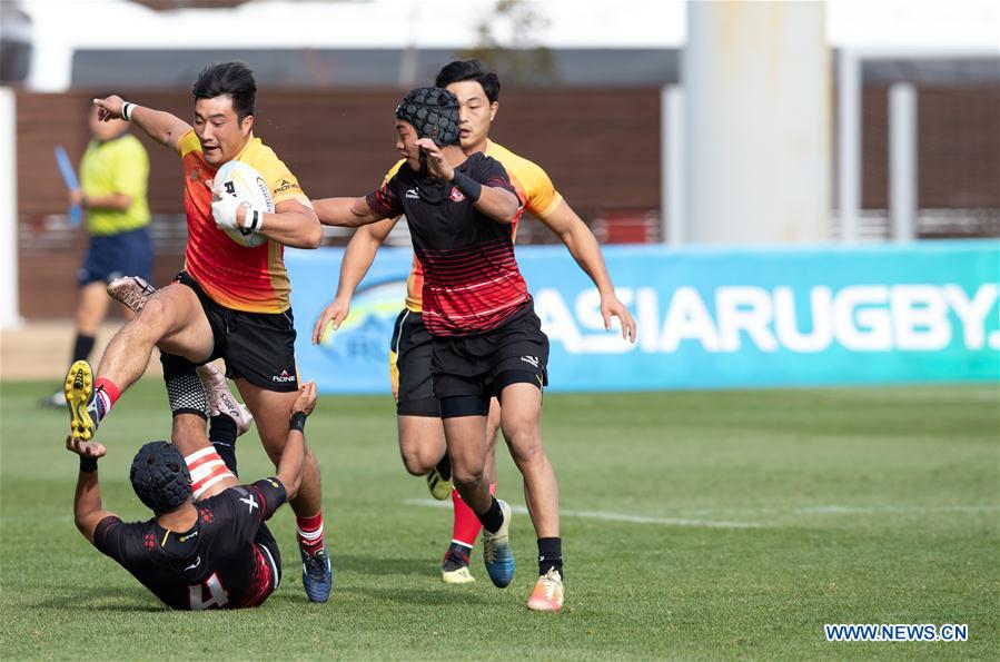 (SP)SOUTH KOREA-INCHEON-TOKYO OLYMPICS- MEN'S RUGBY ASIAN REGIONAL QUALIFIERS