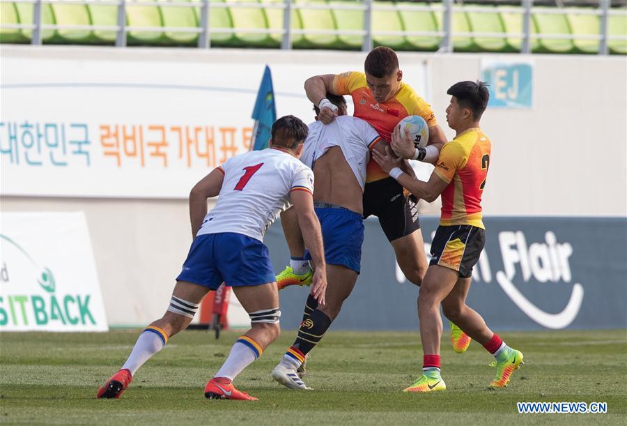 (SP)SOUTH KOREA-INCHEON-ASIA RUGBY MEN'S SEVENS QUALIFIERS