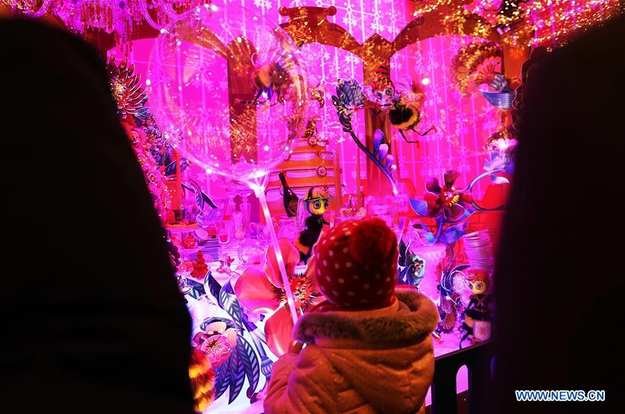 FRANCE-PARIS-CHRISTMAS DECORATIONS