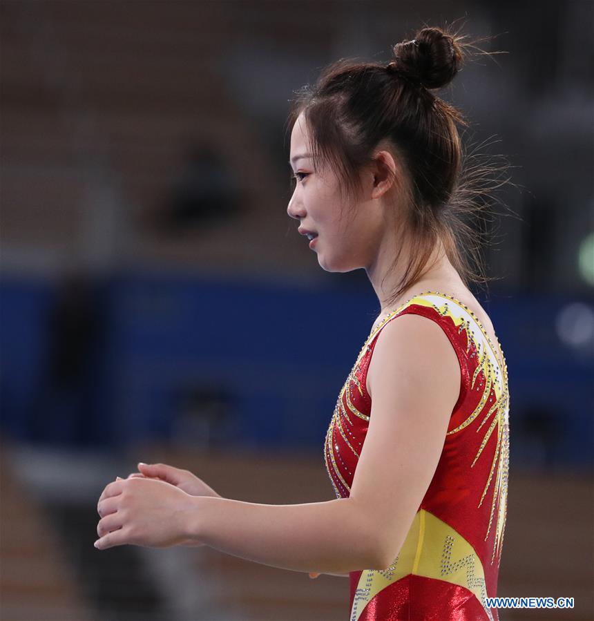 (SP)JAPAN-TOKYO-TRAMPOLINE-WORLD CHAMPIONSHIPS-WOMEN'S TUMBLING TEAM FINAL