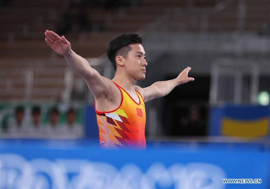 (SP)JAPAN-TOKYO-TRAMPOLINE-WORLD CHAMPIONSHIPS-MEN'S TRAMPOLINE TEAM FINAL