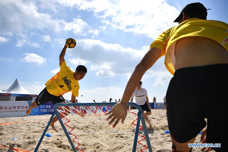 (SP)CHINA-SANYA-TCHOUKBALL-2ND ASIA PACIFIC BEACH CHAMPIONSHIP (CN)