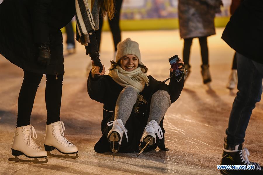 RUSSIA-MOSCOW-SKATING RINK-OPENING