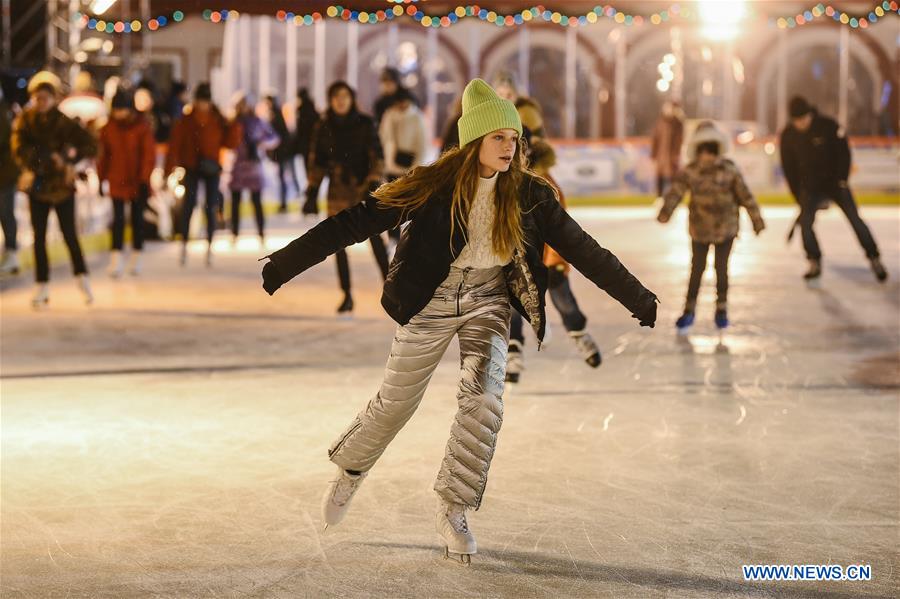 RUSSIA-MOSCOW-SKATING RINK-OPENING