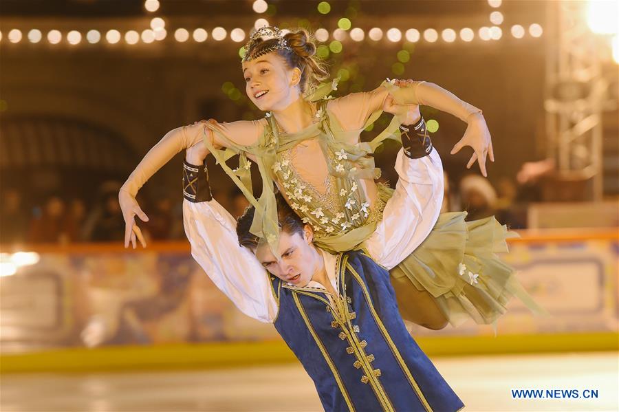 RUSSIA-MOSCOW-SKATING RINK-OPENING