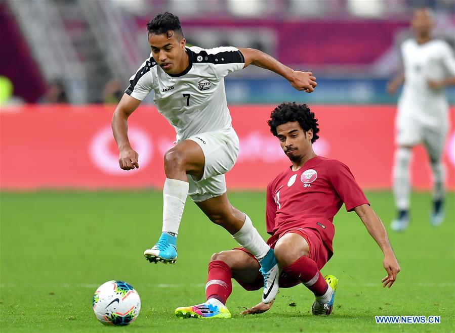 (SP)QATAR-DOHA-FOOTBALL-ARABIAN GULF CUP-QATAR VS YEMEN