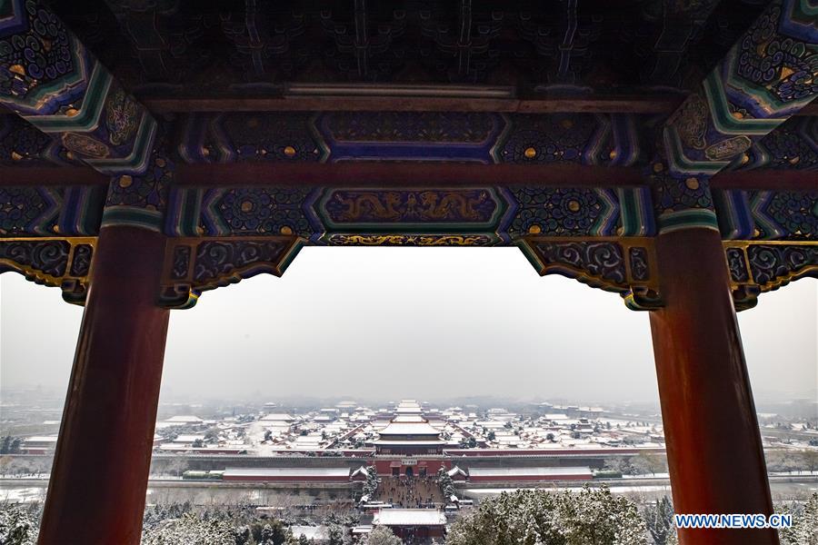 CHINA-BEIJING-SNOW-SCENERY (CN)