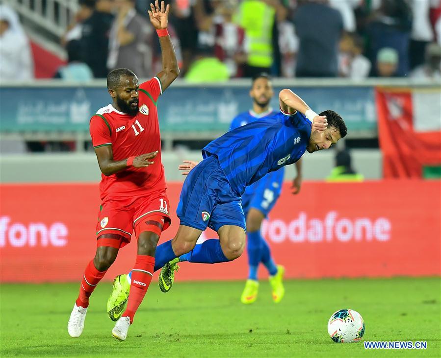 (SP)QATAR-DOHA-FOOTBALL-ARABIAN GULF CUP-OMAN VS KUWAIT