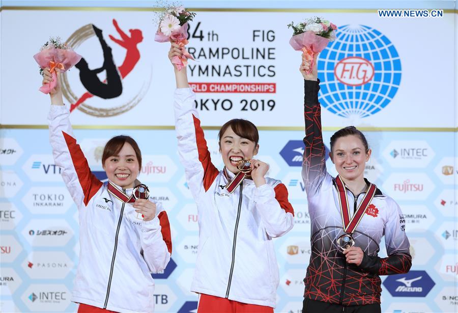 (SP)JAPAN-TOKYO-TRAMPOLINE-WORLD CHAMPIONSHIPS-WOMEN'S TRAMPOLINE INDIVIDUAL FINAL
